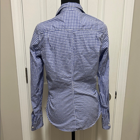 Frank & Eileen fitted button down Women’s shirt | Blue White | S - Picture 9 of 10